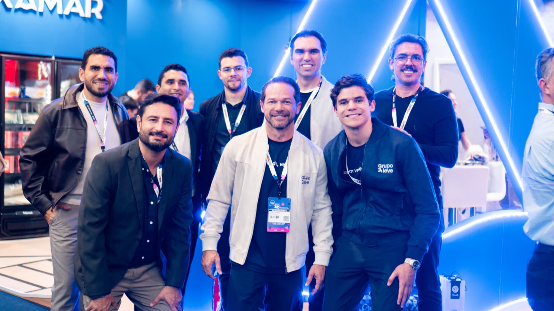 Equipe Celeiro Foods em feira do setor de alimentos